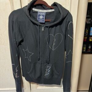 Vintage PINK zip up hoodie